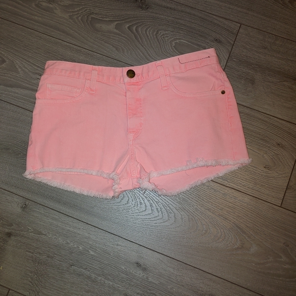 CURRENT elliott pink shorts